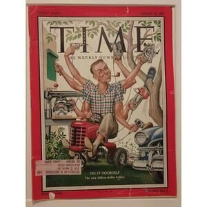 TIME Magazine August 2, 1954 Do-it-yourself The New Billion-Dollar Hobby